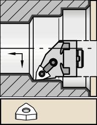 Kenloc Inserts Kennametal H-MWLN -5° [1095341]