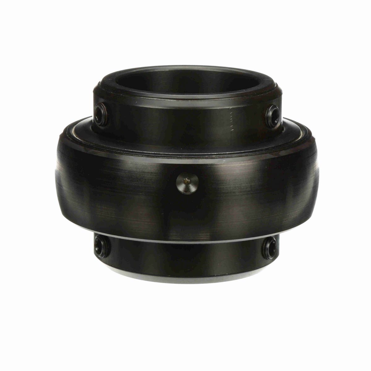 Sealmaster Mounted Insert Only Ball Bearing - 52100 Bearing Steel, Black Oxided - Double Setscrew Lock - 3-215D