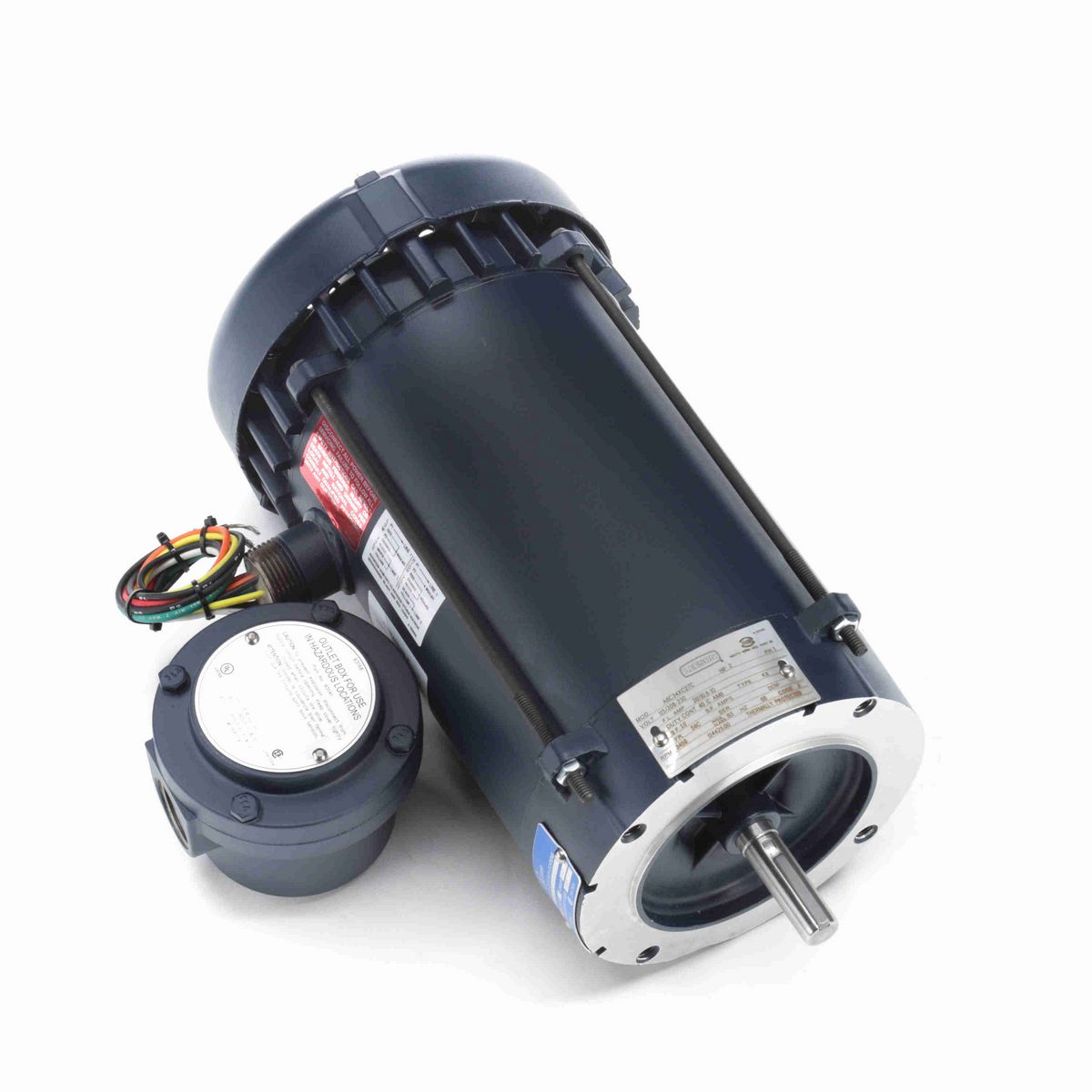 LEESON Explosion Proof Motor, 2 HP, 1 Ph, 60 Hz, 115/208-230 V, 3600 RPM, 56C Frame, EPFC - 114425.00