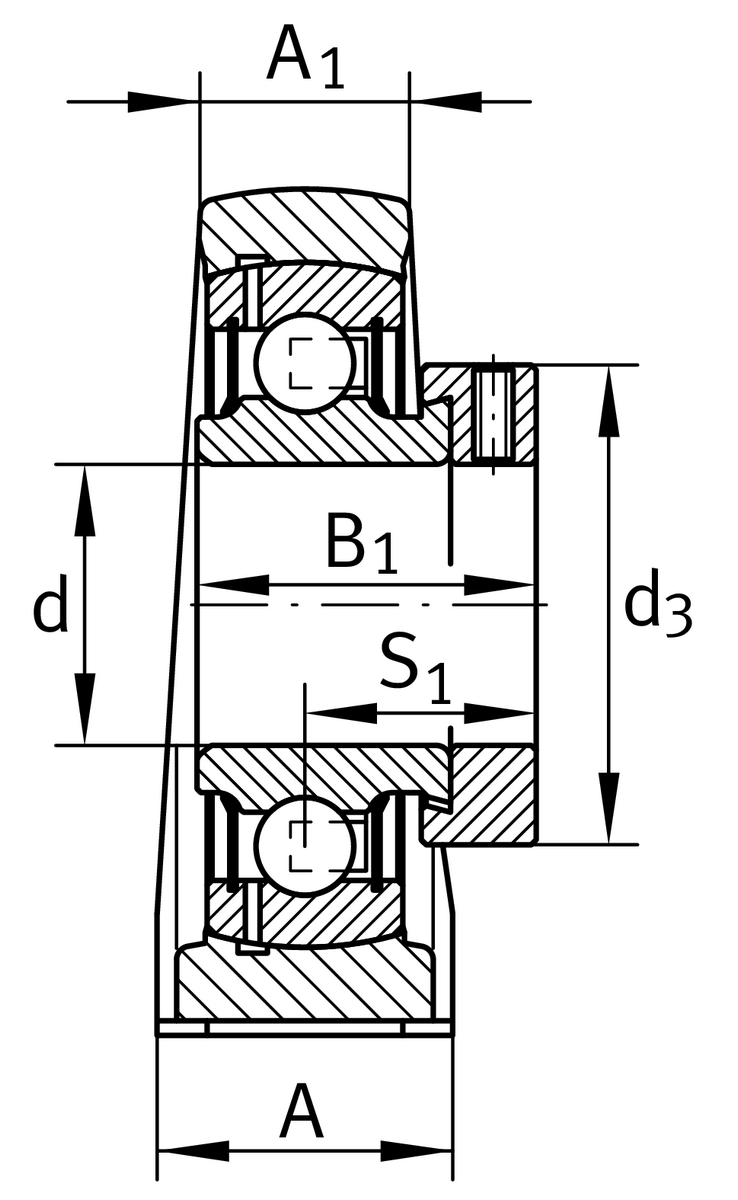 Узел стационарного корпуса PASE17-XL (PASE17)