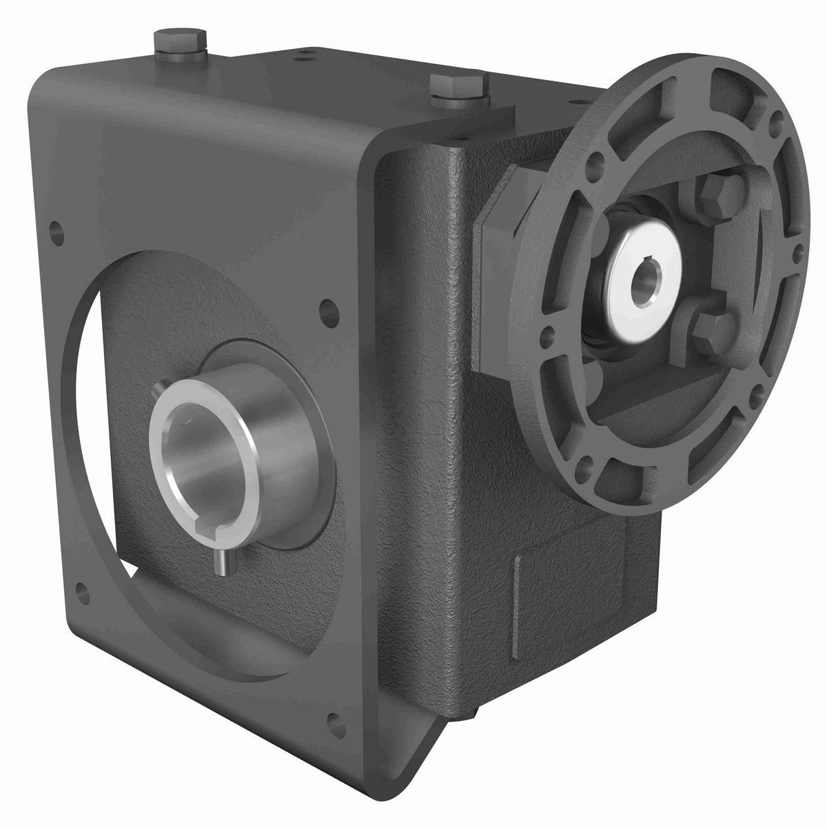 Hub City PowerCubeX Worm Gear Reducer Cast Iron Single-Reduction Worm Reducer - 326 80/1 L WR 56C 1.438