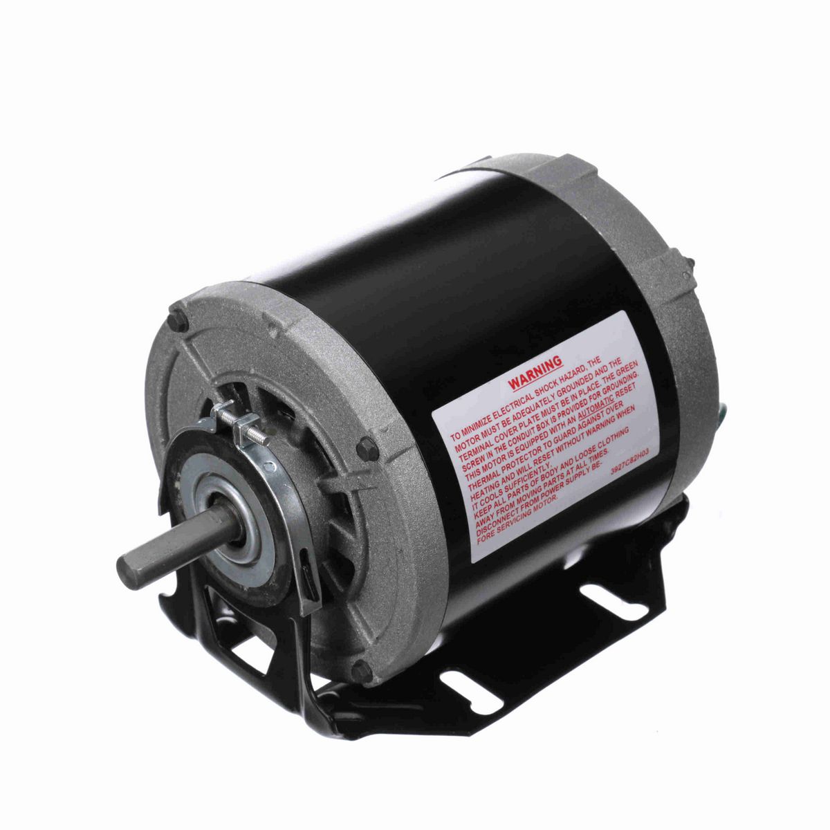 Century Fan and Blower Motor, 1/6 HP, 1 Ph, 60 Hz, 115 V, 1800 RPM, 48 Frame, OPEN - GF2014