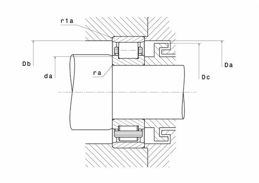 Однорядный цилиндрический роликоподшипник NTN N205EAT2X