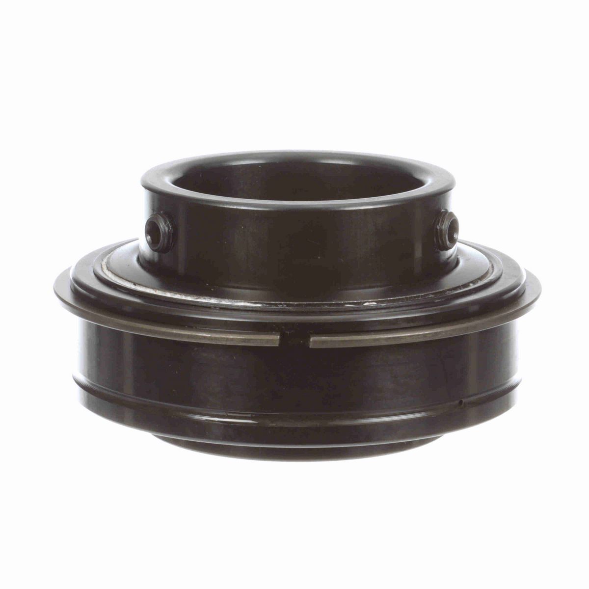 Sealmaster Mounted Insert Only Ball Bearing - 52100 Bearing Steel, Black Oxided - Setscrew Lock - High Temperature - ERX-43 HI