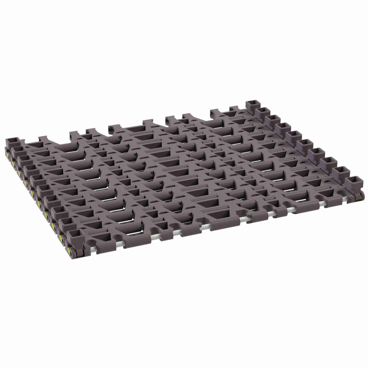 Rexnord 7956GT Side-flexing Flush Grid, Material: Brown High Performance, Width: 15in, Pitch: 1.25in - 81450301