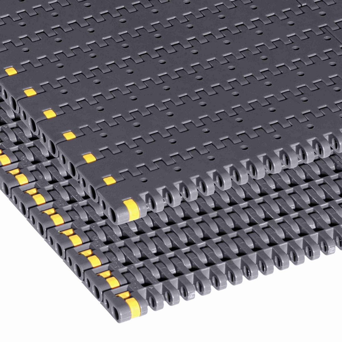 Rexnord 8505 Straight Running Solid Top, Material: White High Temperature, Width: 24in, Pitch: 0.75in - WHT8505-24