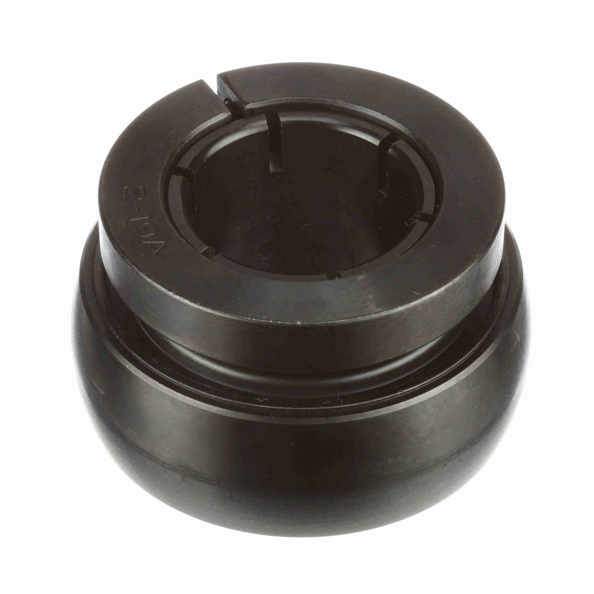 Sealmaster Mounted Insert Only Ball Bearing - 52100 Bearing Steel, Black Oxided - Concentric Lock - 2-18TC