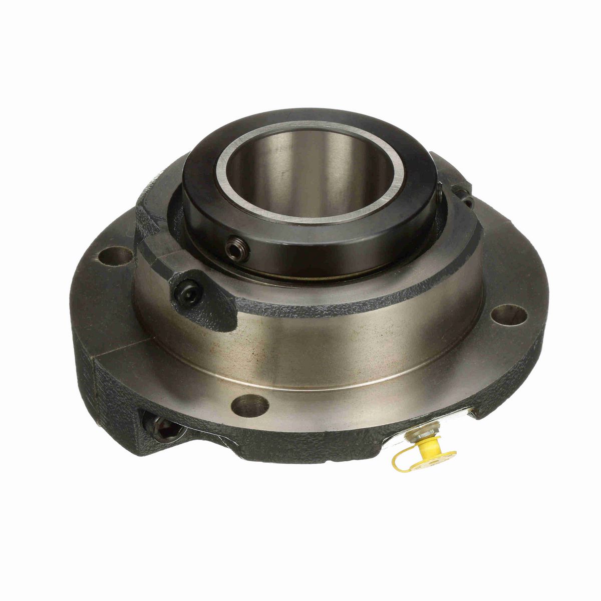 Sealmaster Mounted Cast Iron Piloted Flange Tapered Roller - 52100 Bearing Steel - Double Collar Mount Lock - RFP 208C