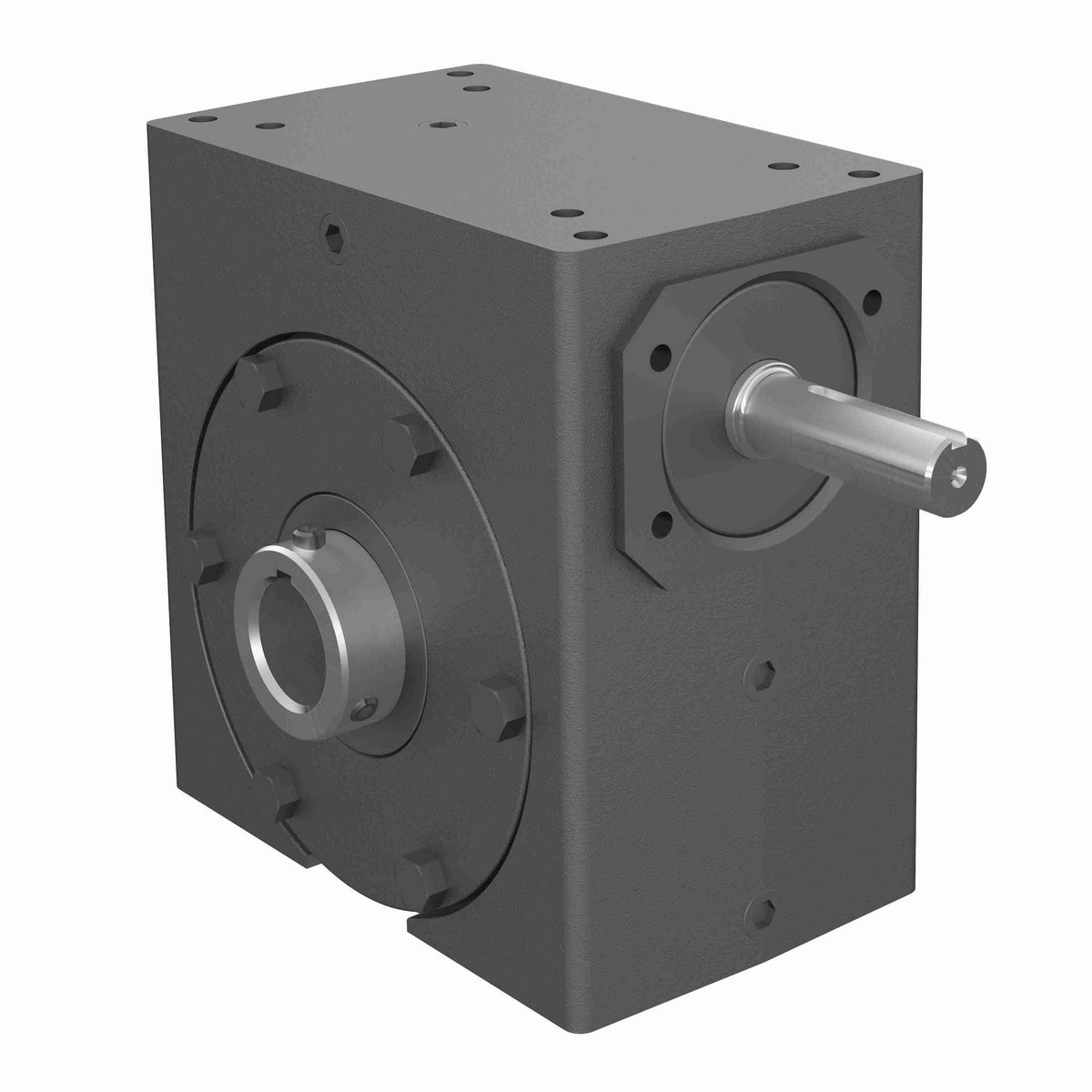 Hub City PowerCubeX Worm Gear Reducer Cast Iron Single-Reduction Worm Reducer - 262 60/1 A WR 1.438