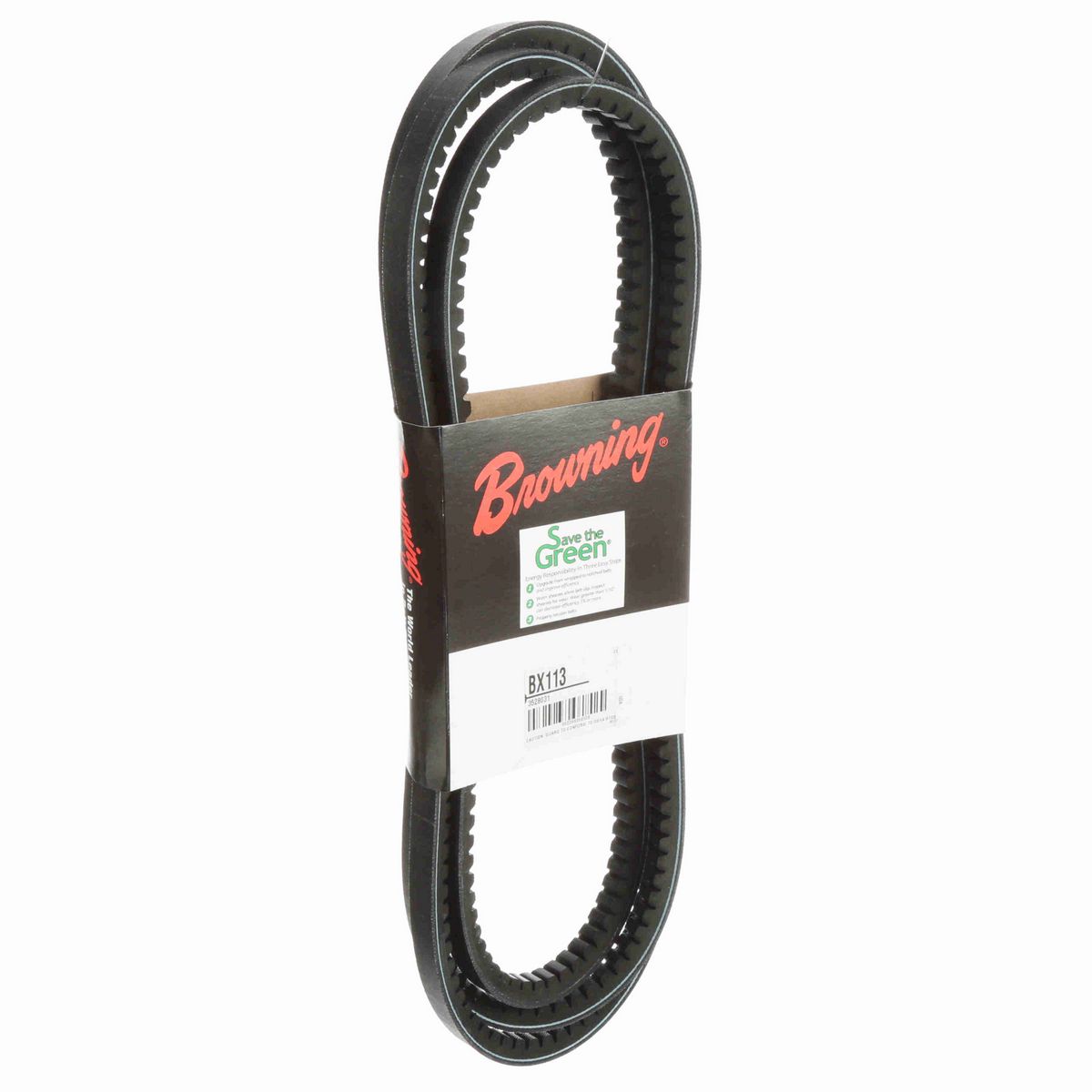 Browning EPDM Notched Belt 98% Efficient - BX113