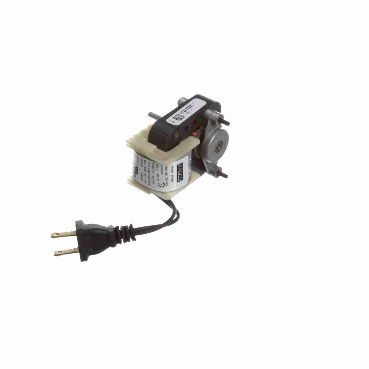 FASCO 1/100 HP C-Frame / Skeleton Motor, 2850 RPM, 120 Volts, , OAO - K100