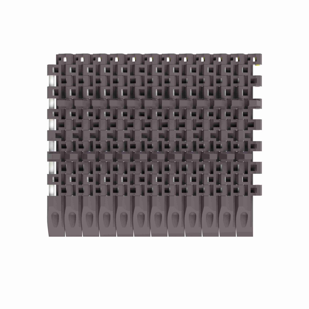 Rexnord 1505DTS Straight Running DTS®, Material: Brown High Performance, Width: 4.5in, Pitch: 15mm - 81414111