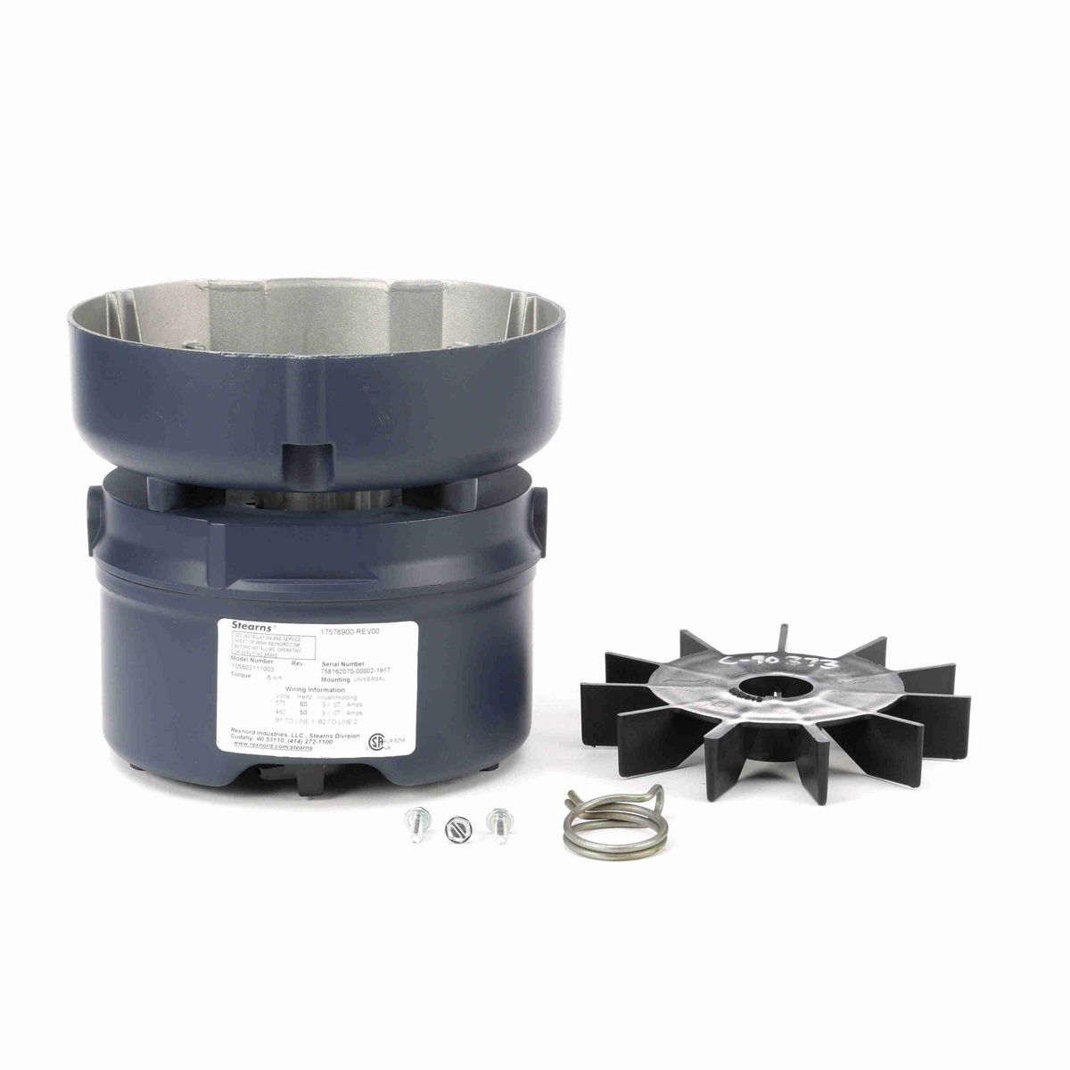 LEESON BRAKEKIT 6 FT-LB.56/140T.NEMA2.575V.3PH.NEW STYLE - 175769.00