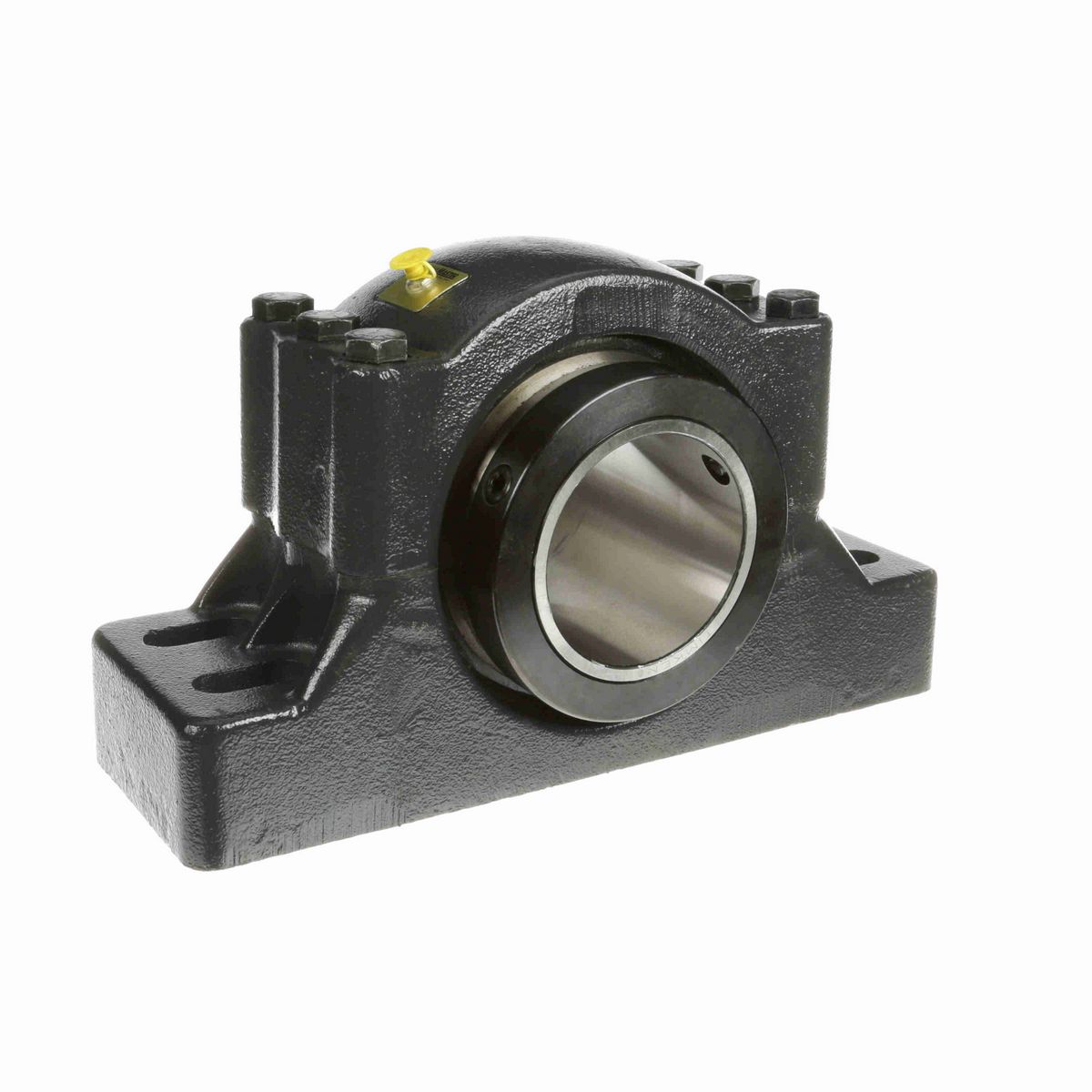 Sealmaster Mounted Cast Iron Four Bolt Pillow Block Tapered Roller - 52100 Bearing Steel - Double Collar Mount Lock - ERPB 407-4