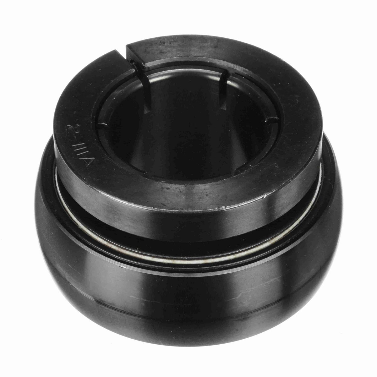 Sealmaster Mounted Insert Only Ball Bearing - 52100 Bearing Steel, Black Oxided - Concentric Lock - 2-110T
