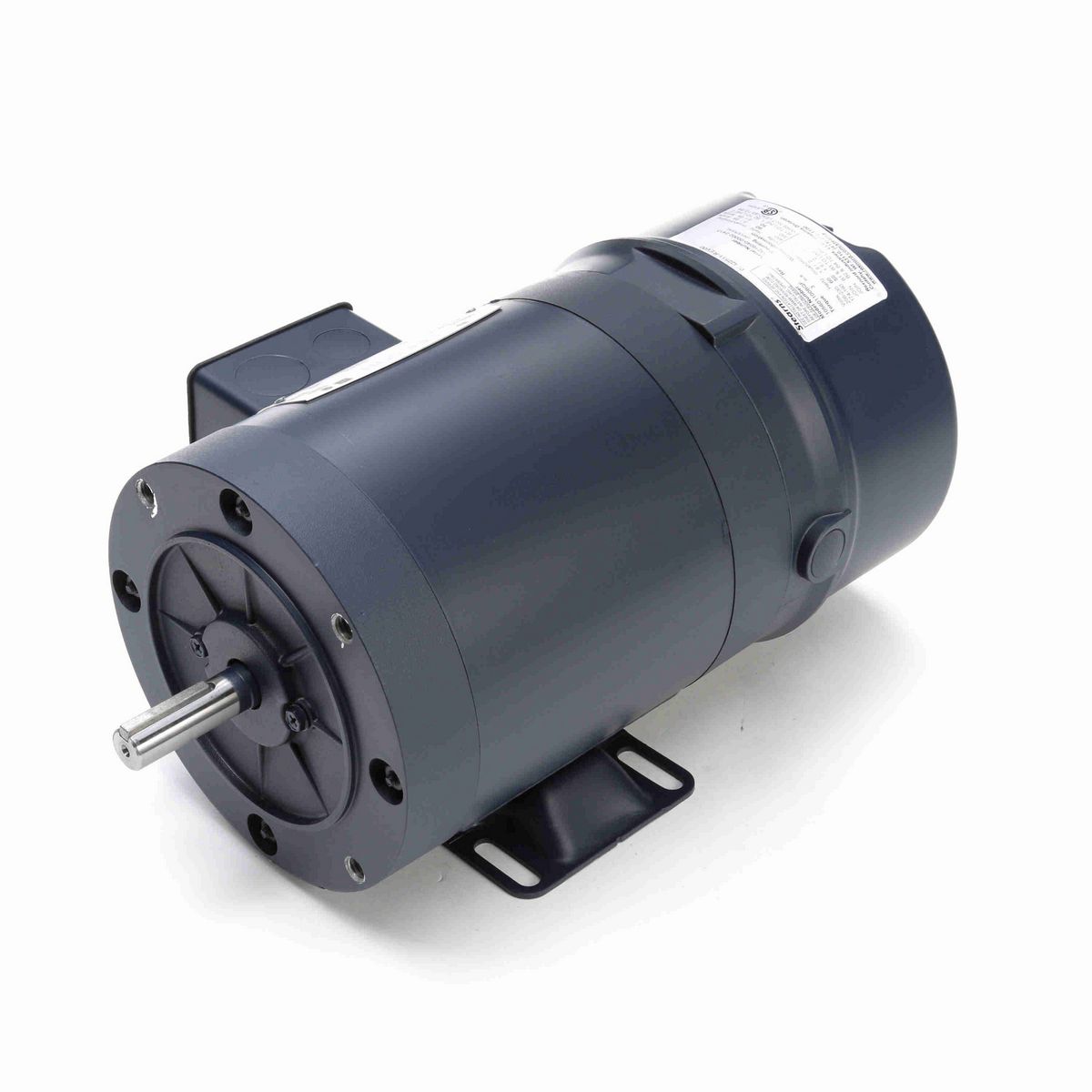 LEESON Brake Motor, 0.33 HP, 3 Ph, 60 Hz, 230/460 V, 1800 RPM, 56C Frame, TENV - 110669.00