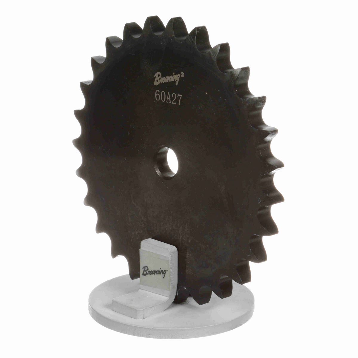 Browning Steel Minimum Plain Bore Roller Chain Sprocket - 60A27