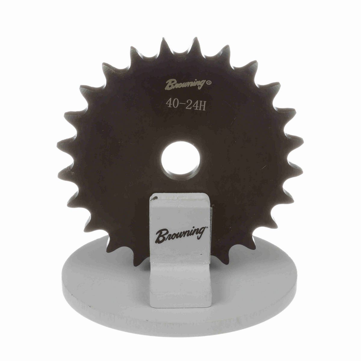 Browning Steel Minimum Plain Bore Roller Chain Sprocket - 40A24