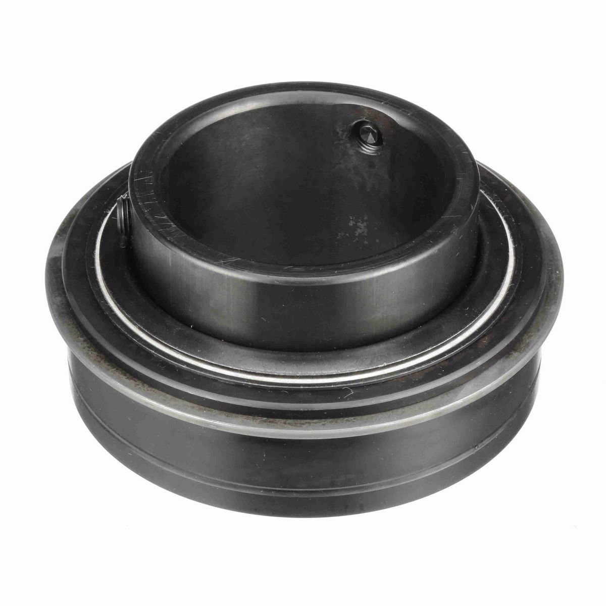 Sealmaster Mounted Insert Only Ball Bearing - 52100 Bearing Steel, Black Oxided - Setscrew Lock - ER-52