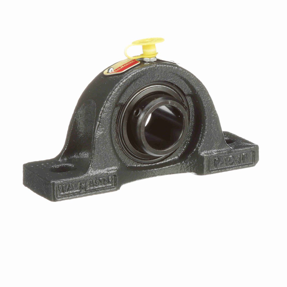 Sealmaster Mounted Cast Iron Two Bolt Low Base Pillow Block Ball Bearing - 52100 Bearing Steel, Black Oxided - Setscrew Lock - NPL-16