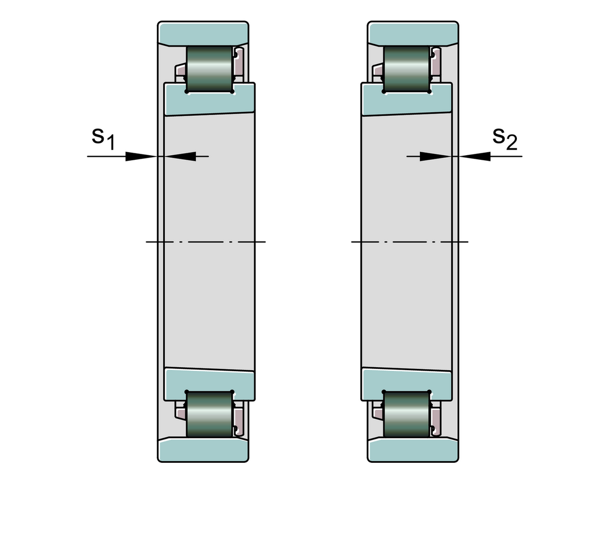 Цилиндрический роликоподшипник FAG N1010-D-K-PVPA1-SP-XL