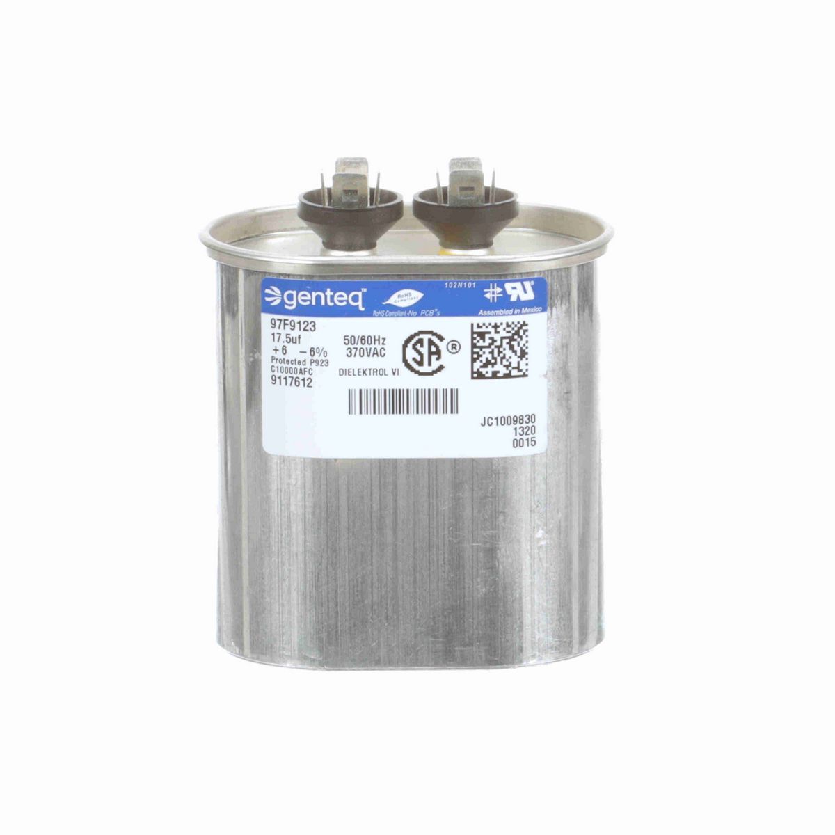 LEESON RUN CAP 17.5 MFD 370 VOLT - A379