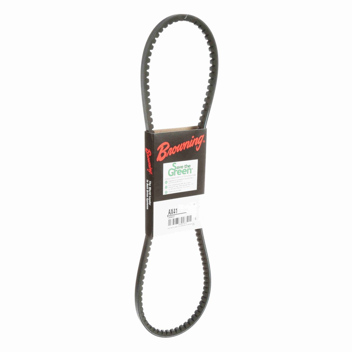 Browning EPDM Notched Belt 98% Efficient - AX41