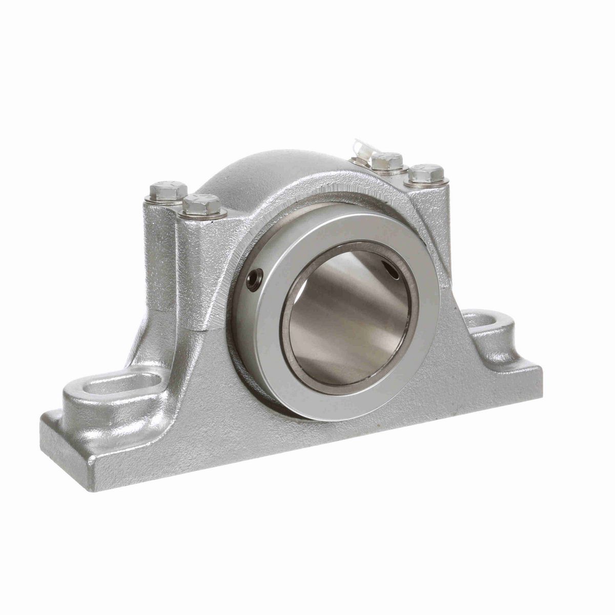 Sealmaster Mounted Flouropolymer Coated Cast Iron Two Bolt Pillow Block Tapered Roller - 52100 Bearing Steel - Double Collar Mount Lock - Corrosion Resistant - RPB 300-C2 CR