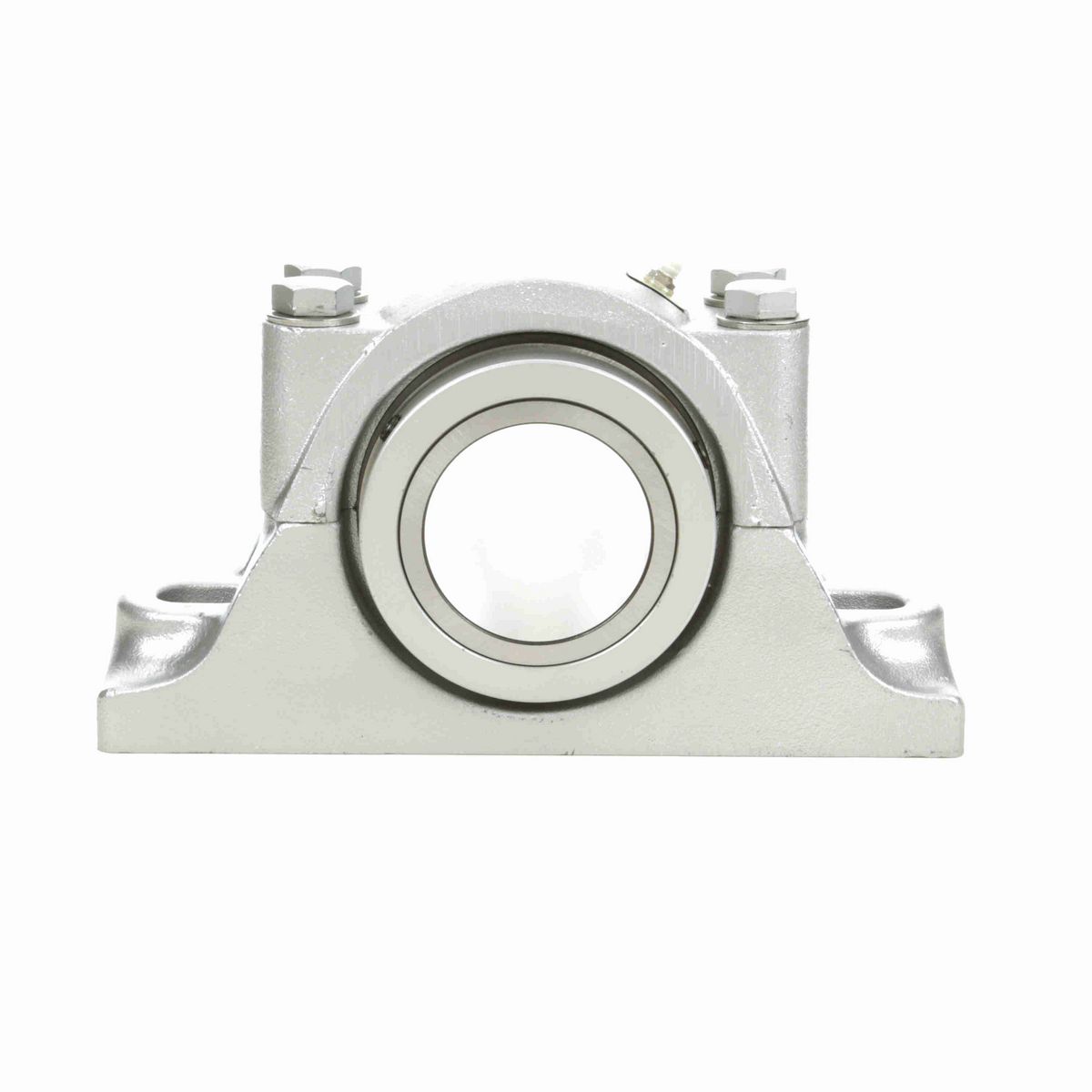 Sealmaster Mounted Flouropolymer Coated Cast Iron Two Bolt Pillow Block Tapered Roller - 52100 Bearing Steel - Double Collar Mount Lock - Corrosion Resistant - RPB 307-C2 CR