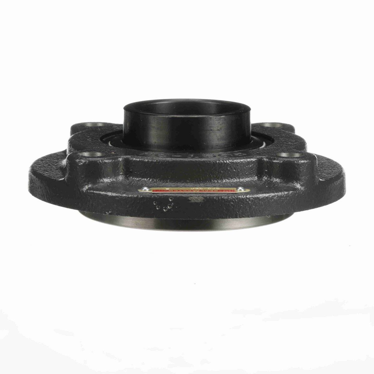 Sealmaster Mounted Cast Iron Flange Cartridge Ball Bearing - 52100 Bearing Steel, Black Oxided - Setscrew Lock - SFC-32R