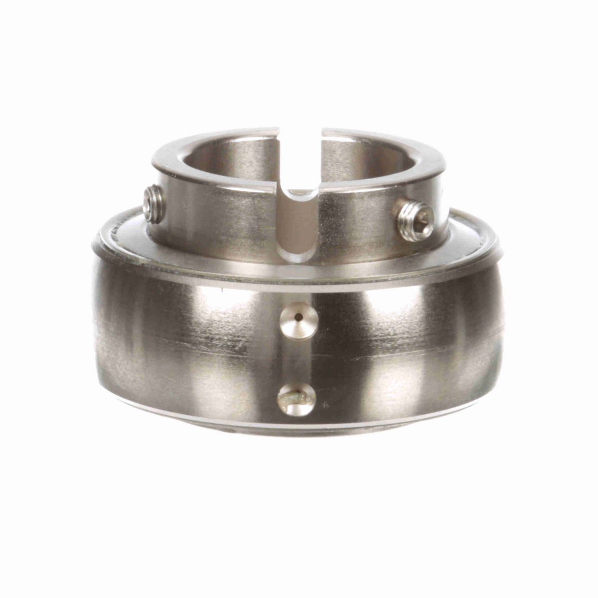 Sealmaster Mounted Insert Only Ball Bearing - 52100 Bearing Steel, Black Oxided - Setscrew Lock - Corrosion Resistant - SK-2227