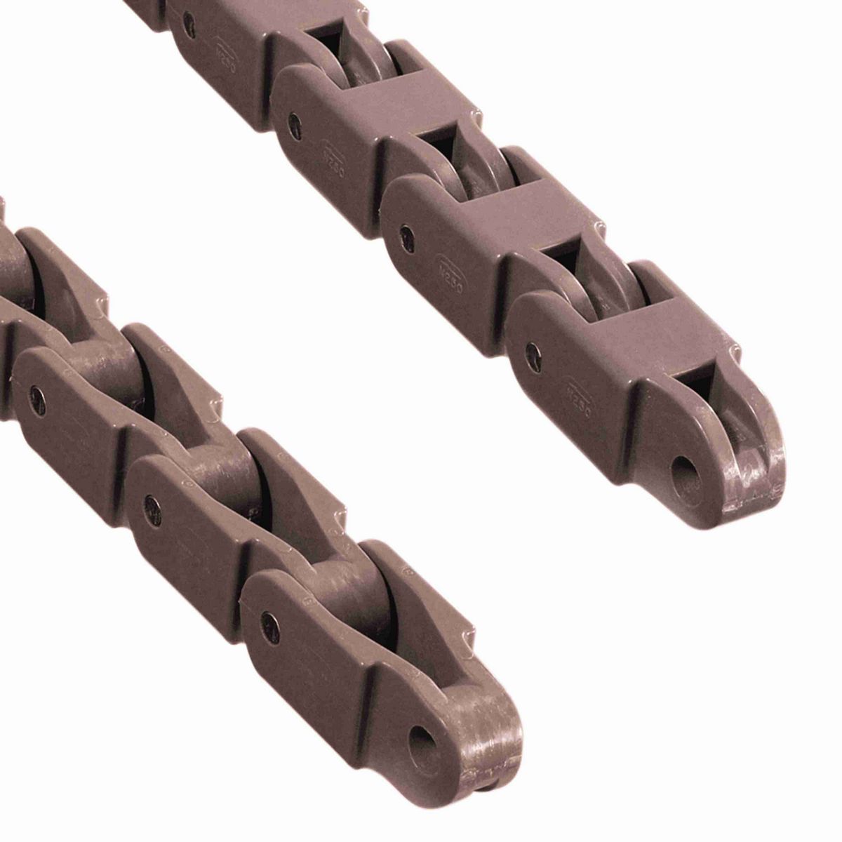 Rexnord N250 Side-flexing Solid Top, Material: Acetal, Width: 1.94in, Pitch: 2.5in - 81425361