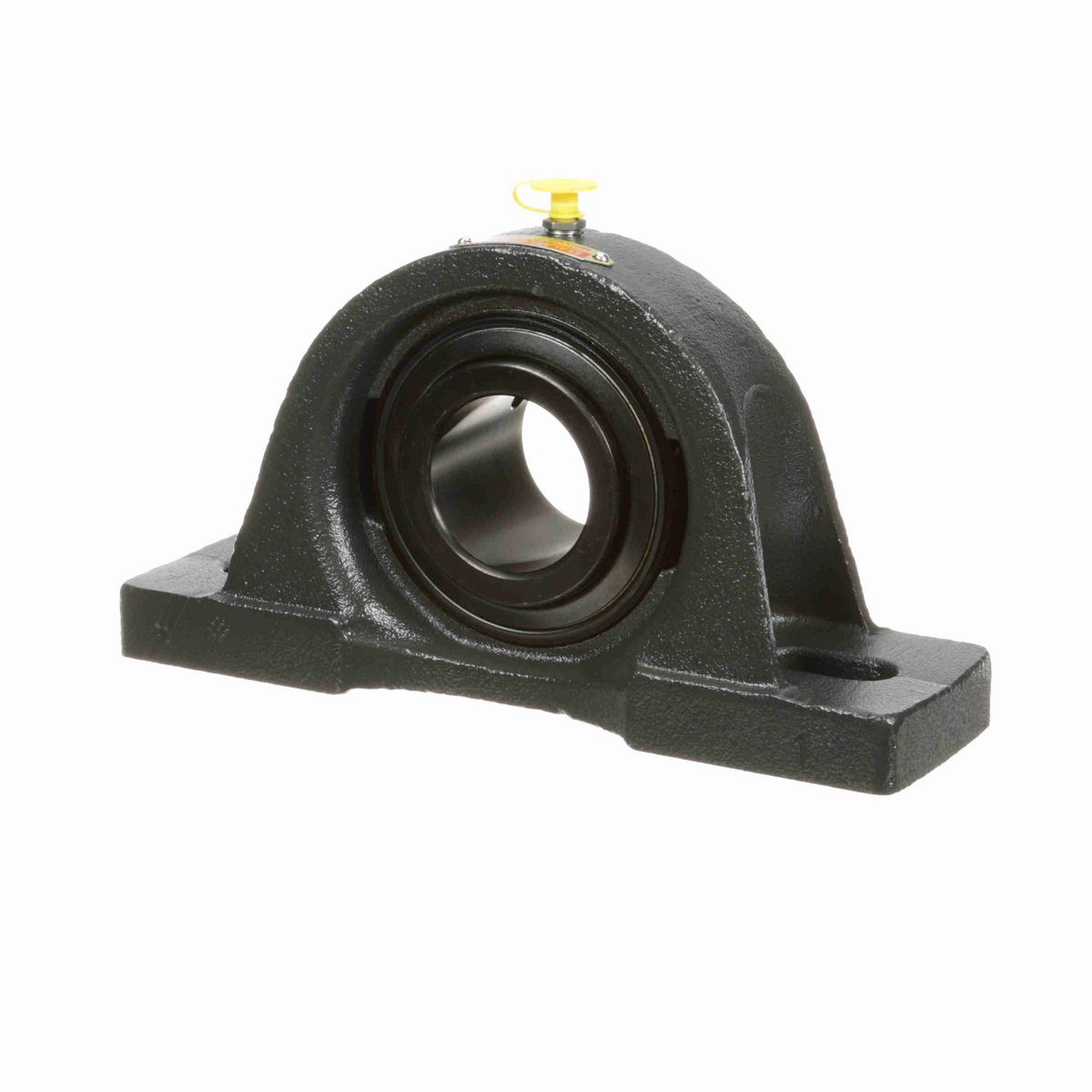 Sealmaster Mounted Cast Iron Two Bolt Pillow Block Ball Bearing - 52100 Bearing Steel, Black Oxided - Setscrew Lock - MP-31