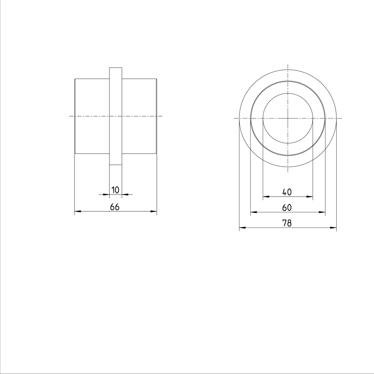 Вращающаяся линейная втулка с радиальным шарикоподшипником Bosch Rexroth KBROR-40-DD [R066324000]