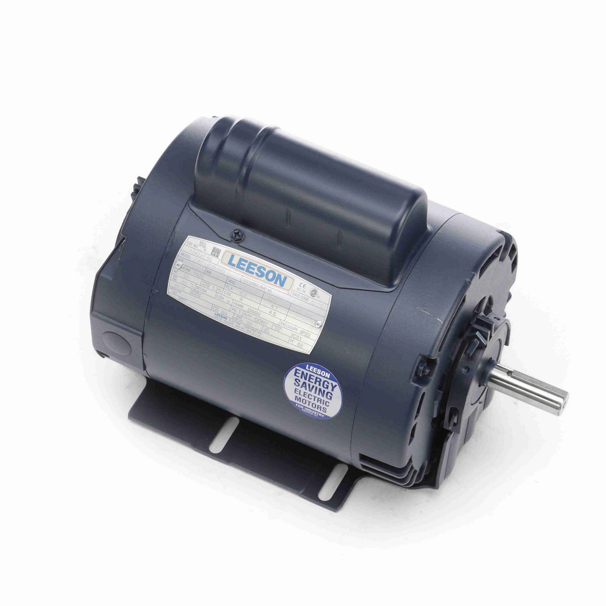LEESON Special Voltage Motor, 0.50 HP, 1 Ph, 50 Hz, 110/220 V, 1500 RPM, 56H Frame, DP - 114225.00