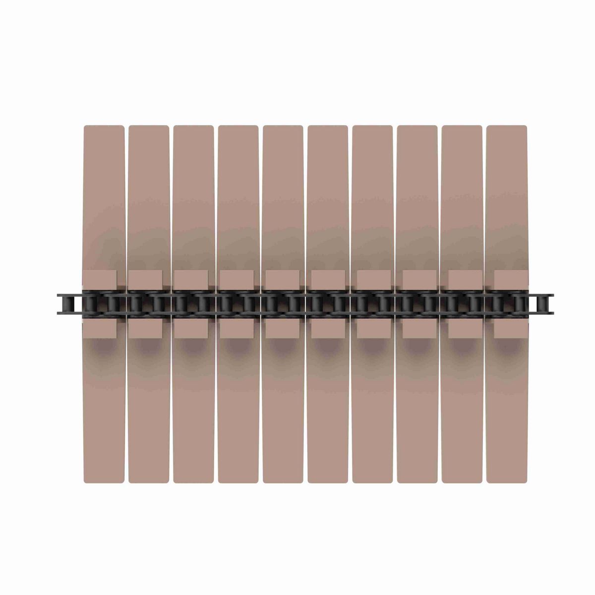 Rexnord 1873TAB SuperGrip™ Side-flexing SuperGrip™, Material: Tan Low Friction, Width: 12in, Pitch: 1.5in - L1873644202