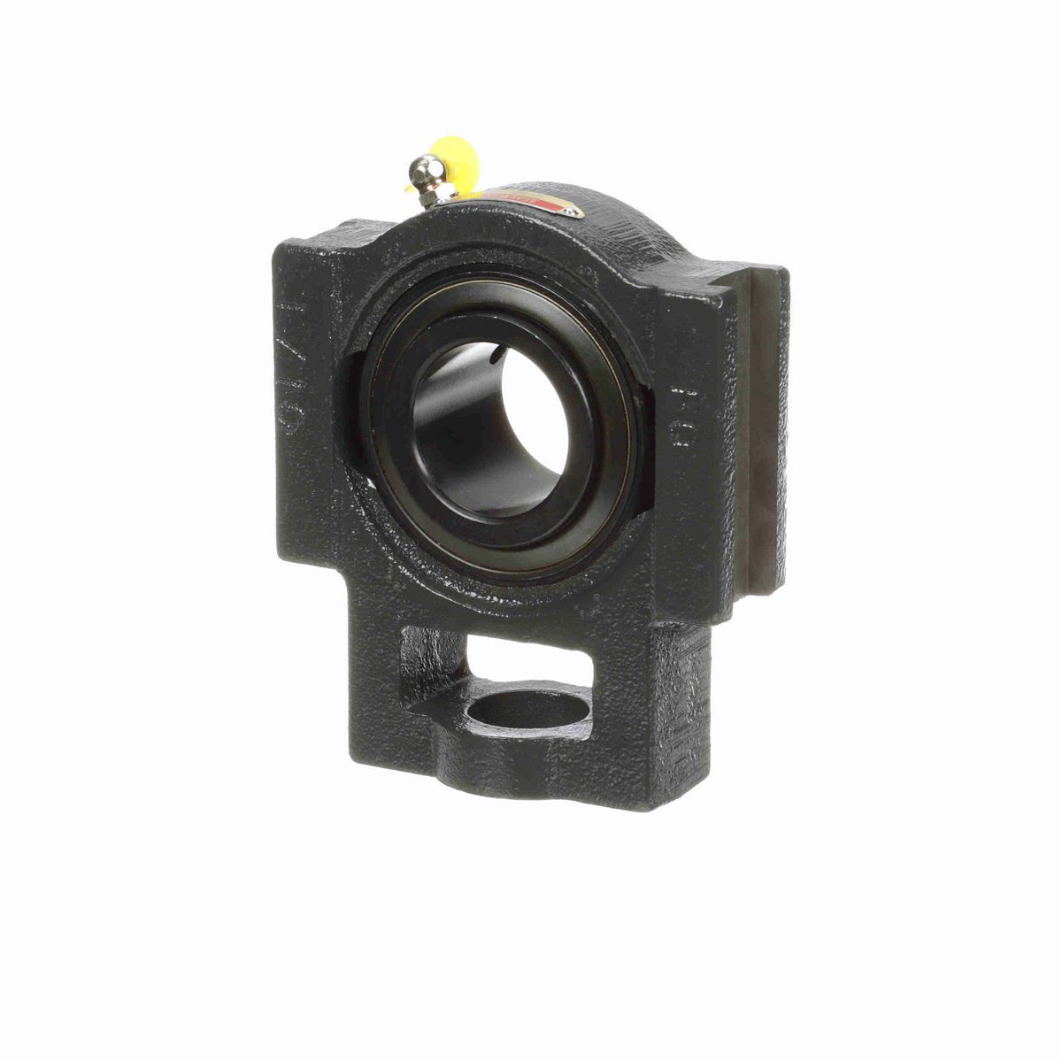 Sealmaster Mounted Cast Iron Wide Slot Take Up Ball Bearing - 52100 Bearing Steel, Black Oxided - Setscrew Lock - ST-32