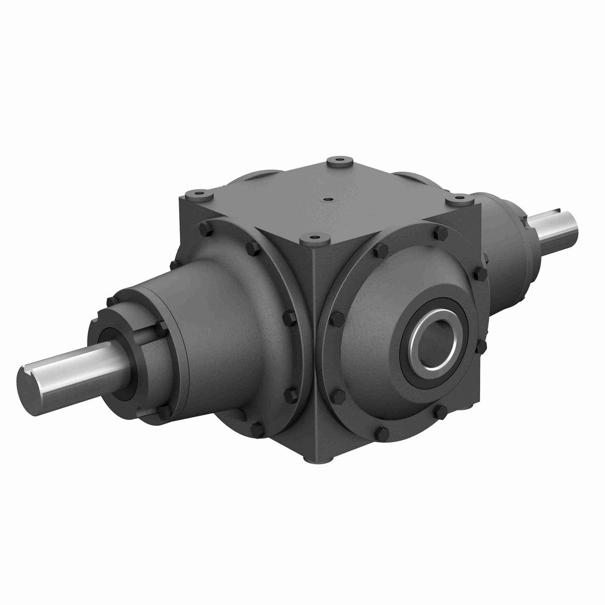 Hub City Bevel Gear Drives Ductile Iron Bevel Reducer - 1050 2/1 GG SP