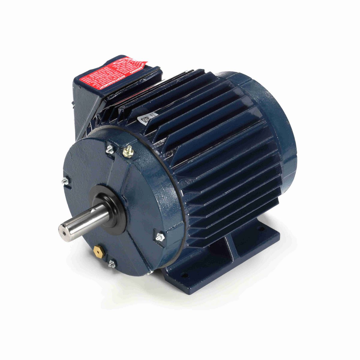 LEESON Severe Duty Motor, 1.50 HP, 3 Ph, 60 Hz, 230/460 V, 1800 RPM, 145T Frame, TENV - E464A