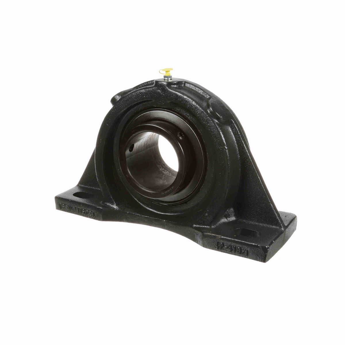 Sealmaster Mounted Cast Iron Four Bolt Pillow Block Ball Bearing - 52100 Bearing Steel, Black Oxided - Setscrew Lock - MFP-64