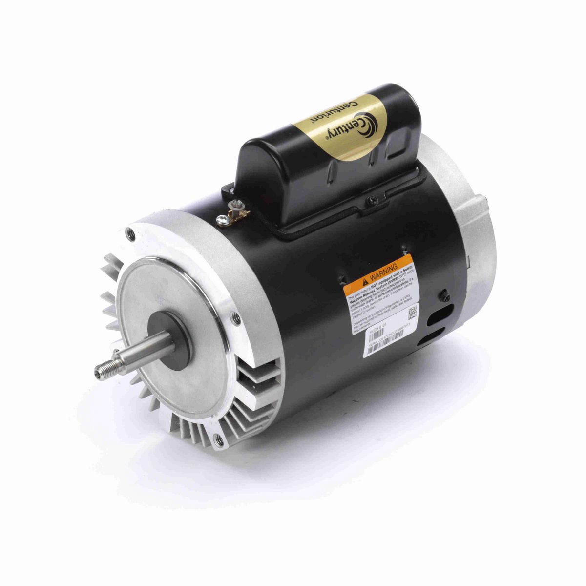 Century Pool Pump Motor, 1.0 HP, 1 Ph, 60 Hz, 230/115 V, 3600 RPM, M56J Frame, DP - B128