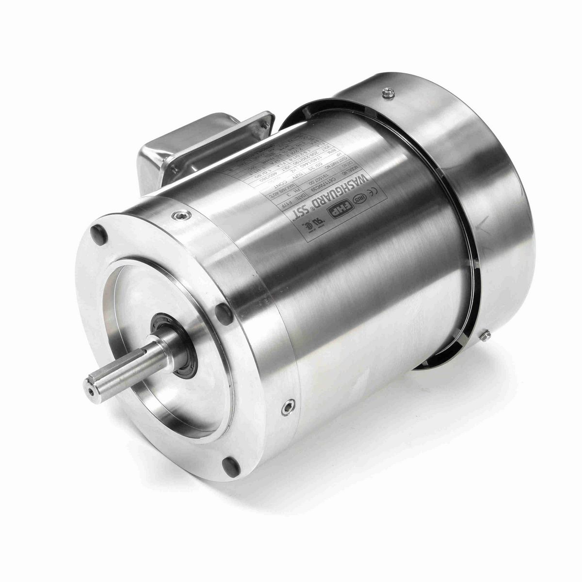 LEESON SST Duck™ General Purpose Motor, 0.50 & 0.33 HP, 3 Ph, 60 & 50 Hz, 230/460 & 190/380 V, 1800 & 1500 RPM, 56C Frame, TEFC - 191507.00