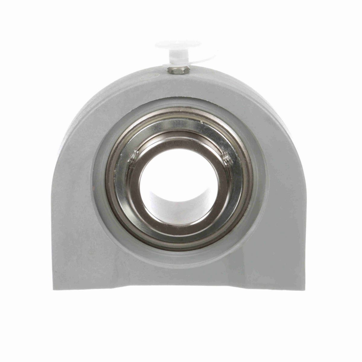 Sealmaster Mounted Composite Tapped Base Pillow Block Ball Bearing - 52100 Bearing Steel, Phosphorus Nickel Coated - Setscrew Lock - Corrosion Resistant - CRTBC-PN19