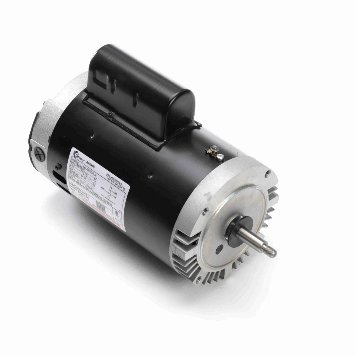 Century Pool Pump Motor, 3.0 HP, 1 Ph, 60 Hz, 208-230 V, 3600 RPM, Y56J Frame, DP - B818