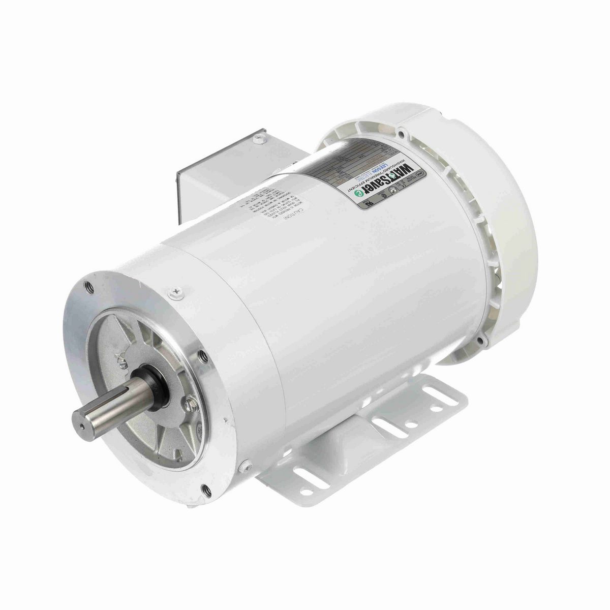 LEESON White Duck™ General Purpose Motor, 2 HP, 3 Ph, 60 Hz, 230/460 V, 3600 RPM, 145TC Frame, TEFC - 122185.00