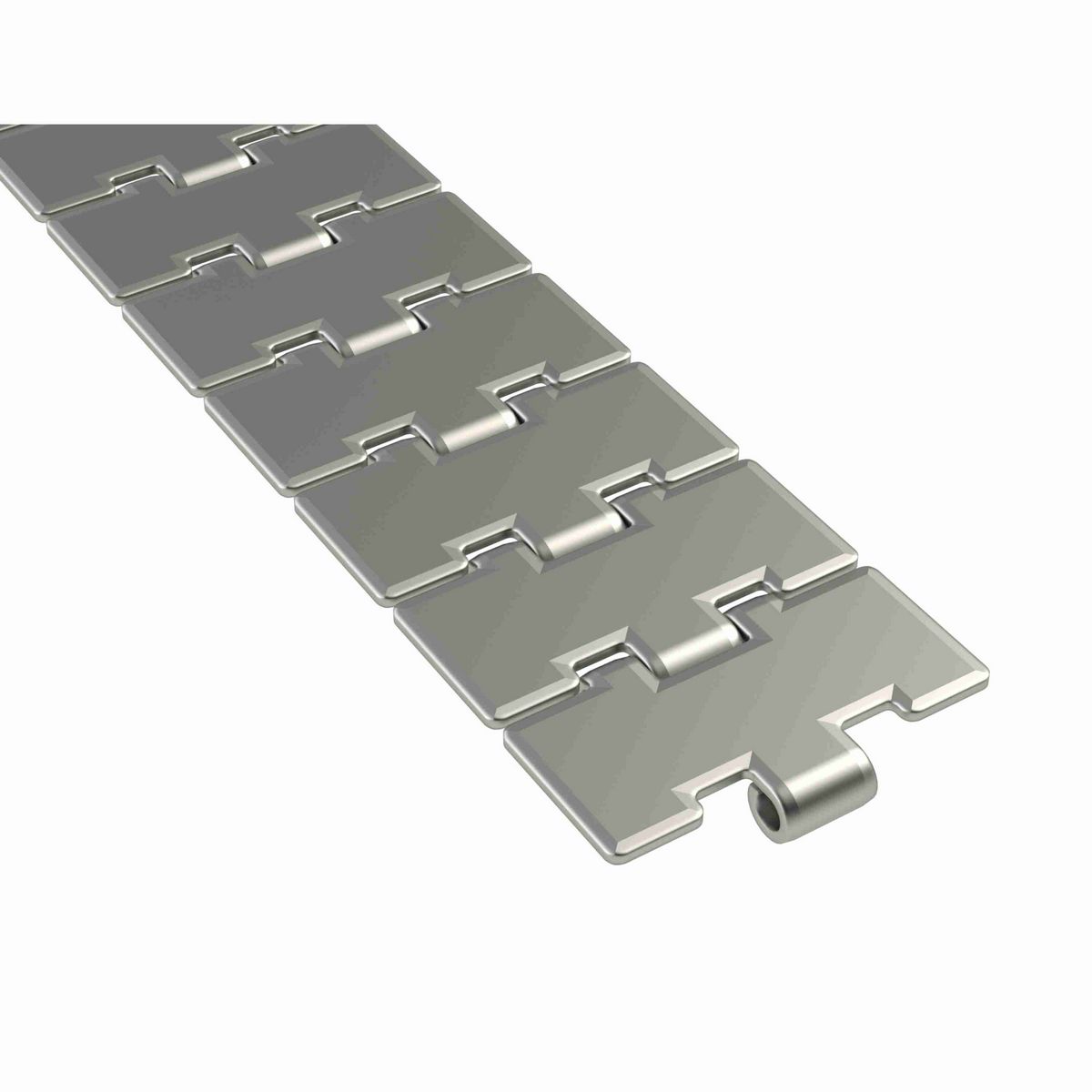 Rexnord 815 Straight Running Solid Top, Material: 0, Width: 4in, Pitch: 1.5in - 762.53.40