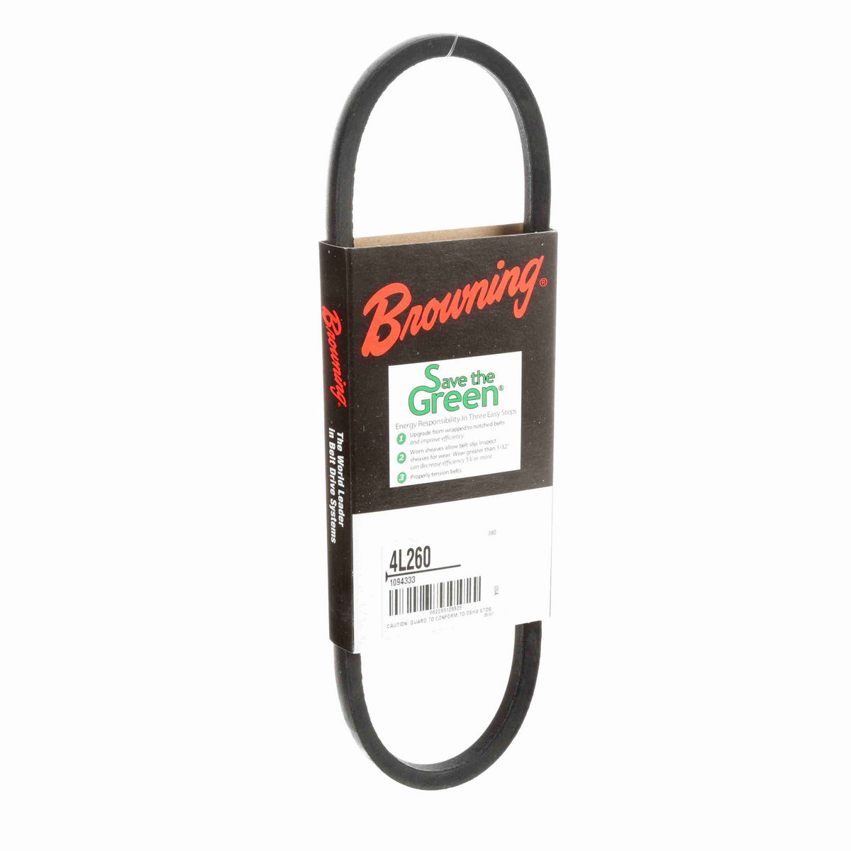 Browning Rubber FHP Belt - 4L260