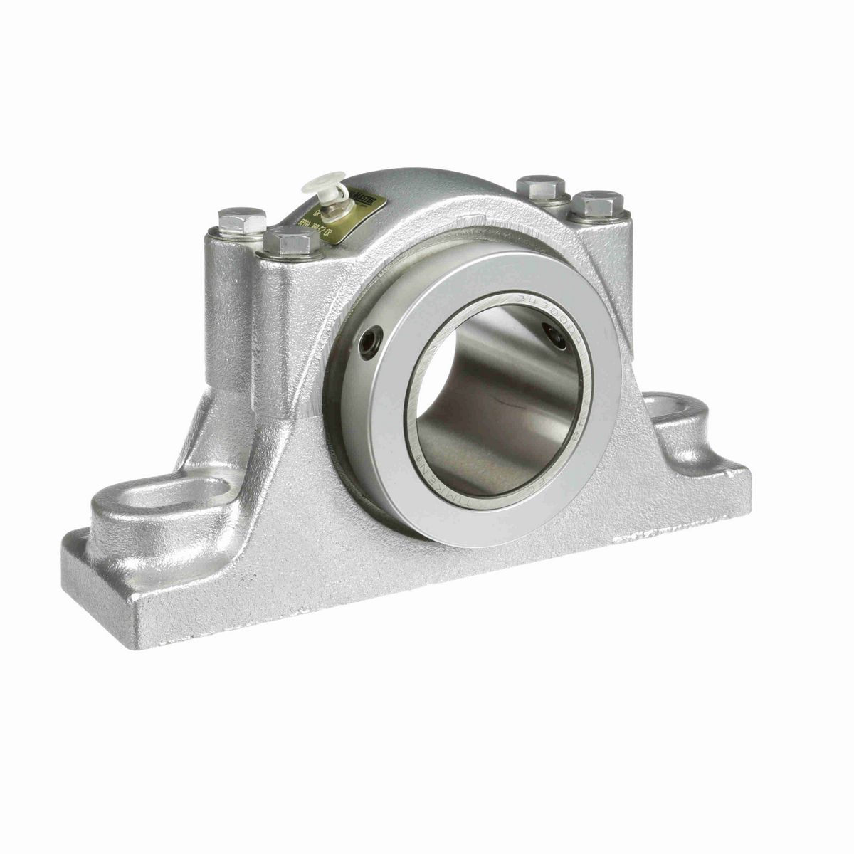 Sealmaster Mounted Flouropolymer Coated Cast Iron Two Bolt Pillow Block Tapered Roller - 52100 Bearing Steel - Collar Mount Lock - Corrosion Resistant - RPBA 300-C2 CR