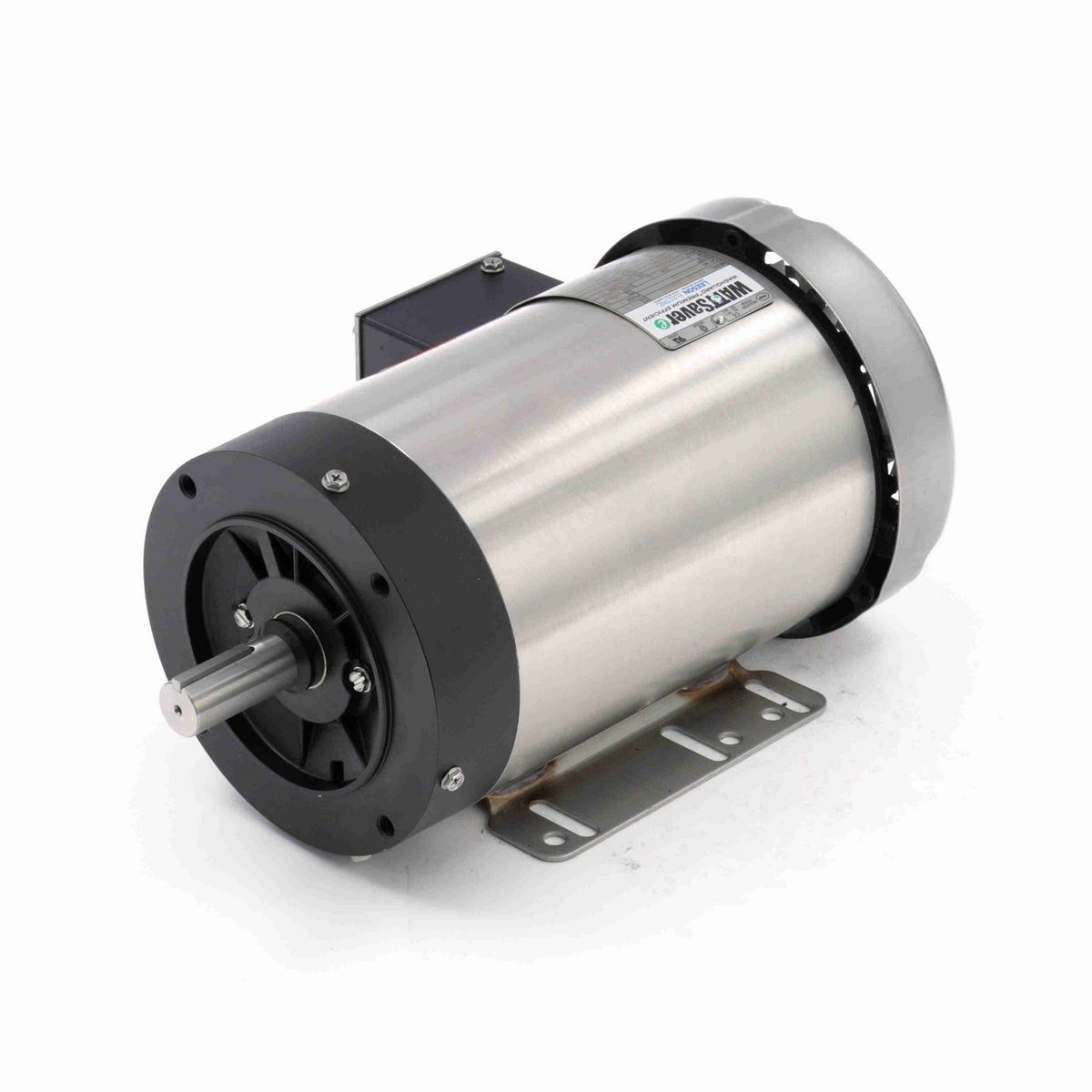 LEESON Washguard® ll General Purpose Motor, 2 & 2 HP, 3 Ph, 60 & 50 Hz, 230/460 & 190/380 V, 1800 & 1500 RPM, 145TC Frame, TEFC - 121913.00