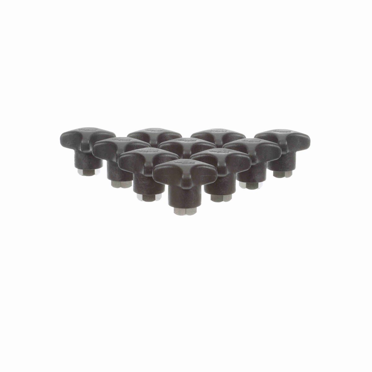 System Plast KNOB - FEMALE M10 THREAD, 2.08" WIDE, 1.67" TALL - VG-282-M10F